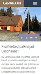 Mobile Screenshot of landhaus.ee