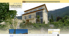 Desktop Screenshot of landhaus.it